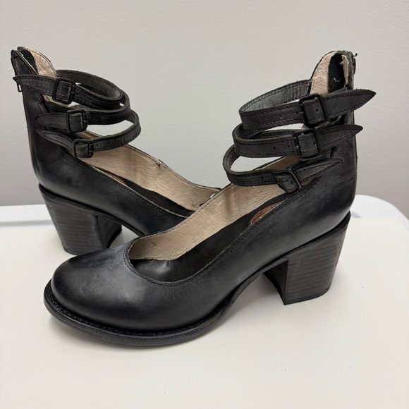 Freebird by Steven Randi Heels Black Leather | Size 9 - Picture 6 of 8